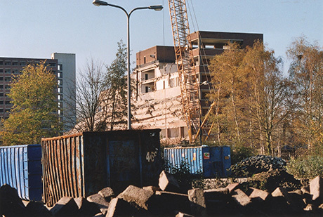 Sloop van het Holy Ziekenhuis in november 2009. Fotograaf: J. Borsboom, Collectie Stadsarchief Vlaardingen, T225-125.